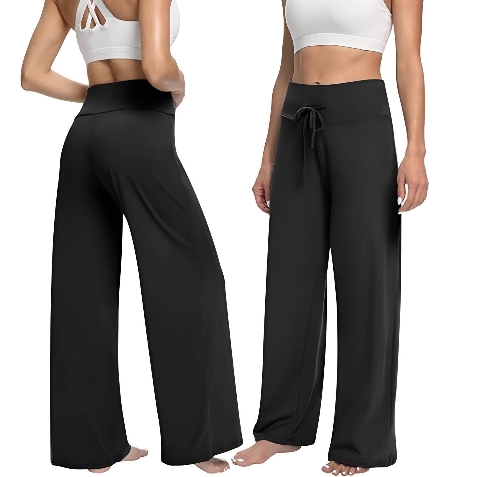 Casual Pajama Pants For Women With Lounge Yoga Capri Fit