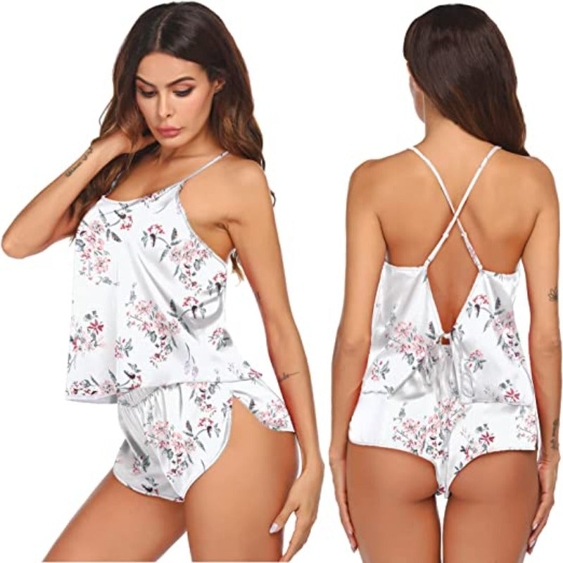 Casual Nightwear Top And Shorts