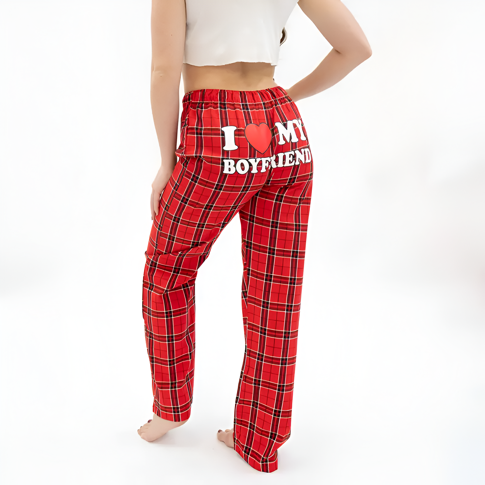 Flannel Plaid Pajama Pants - Valentine’s Day Gift 