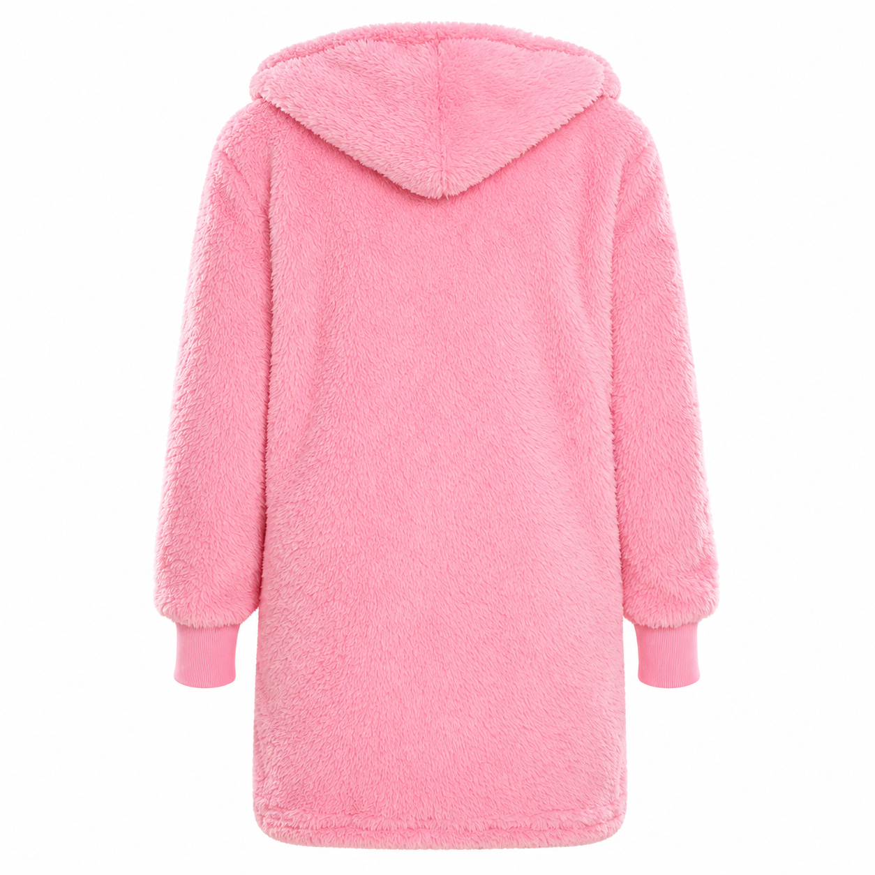 3 Pieces Soft Fluffy Hooded Loungewear Set For Women