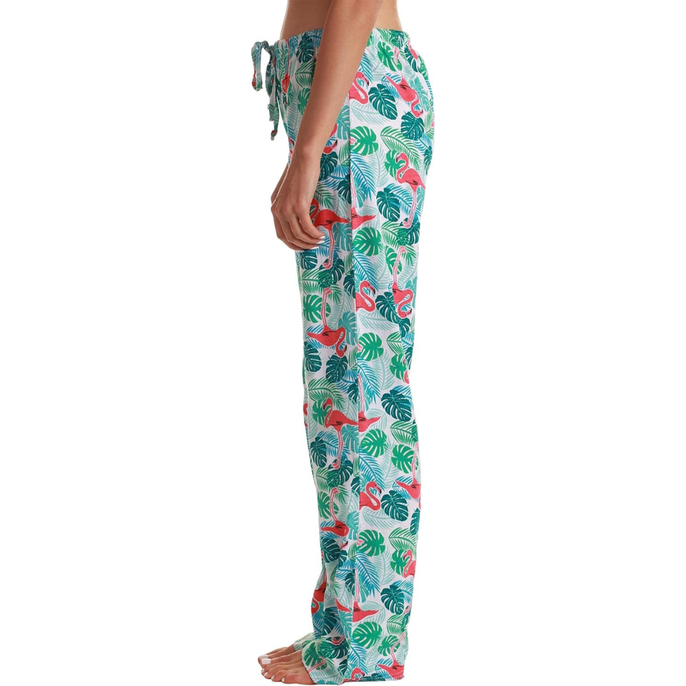 Printed Pajama Pants With Drawstring Band