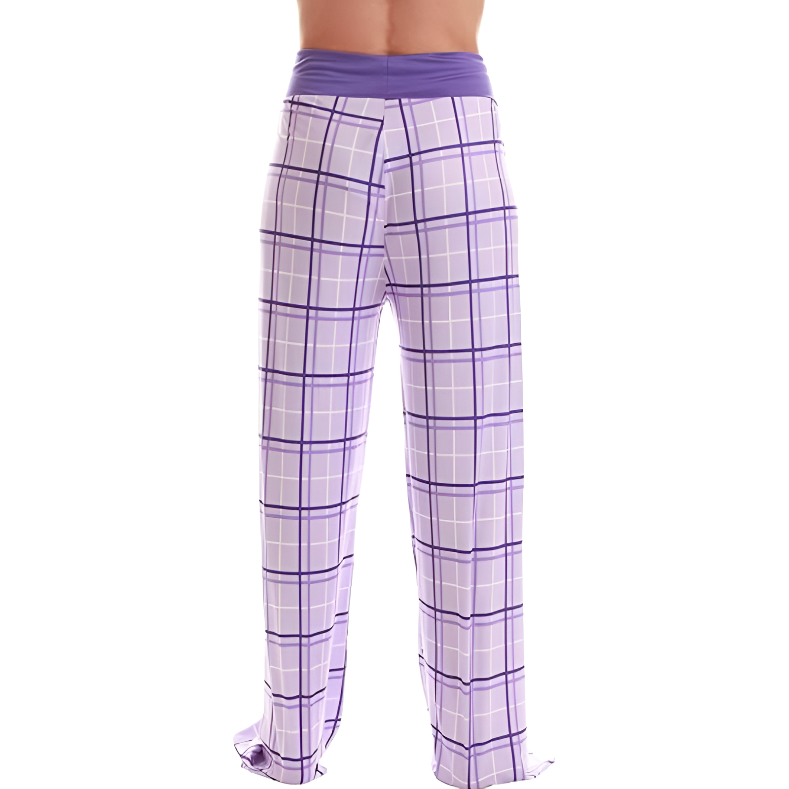 Wide Lounge Pajama Pants With Drawstring