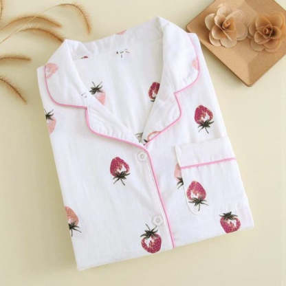 Multi Pattern Printed Short Pyjamas Set