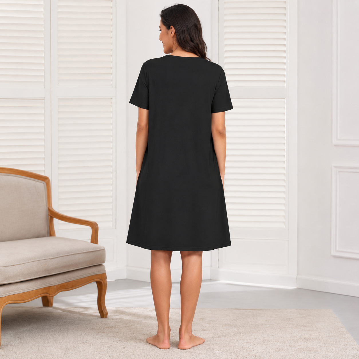 Knit Lightweight Robes With Zipper And Pockets For Women