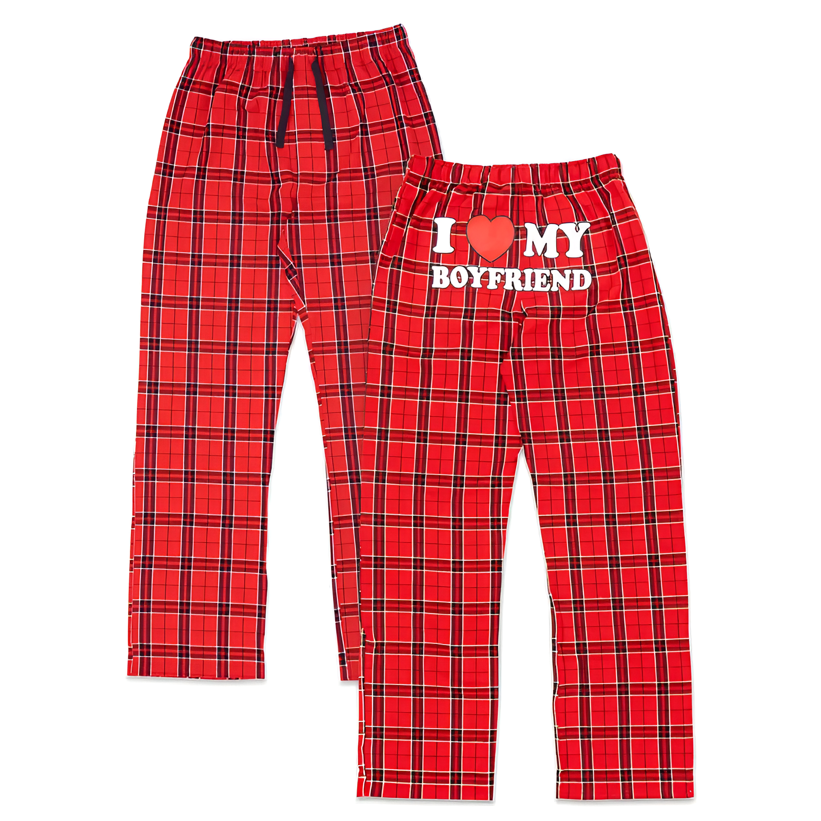 Flannel Plaid Pajama Pants - Valentine’s Day Gift 