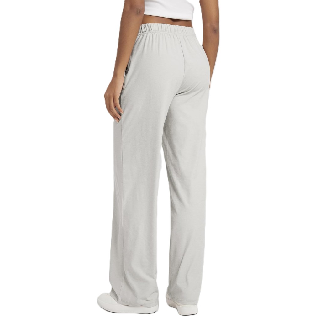 Straight Lounge Pajama Pants With Pockets