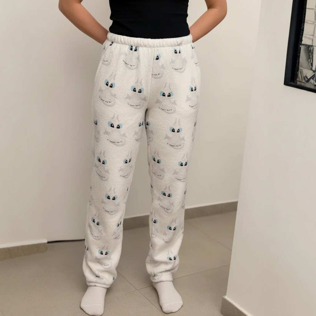 Dragon Print Pajama Pants