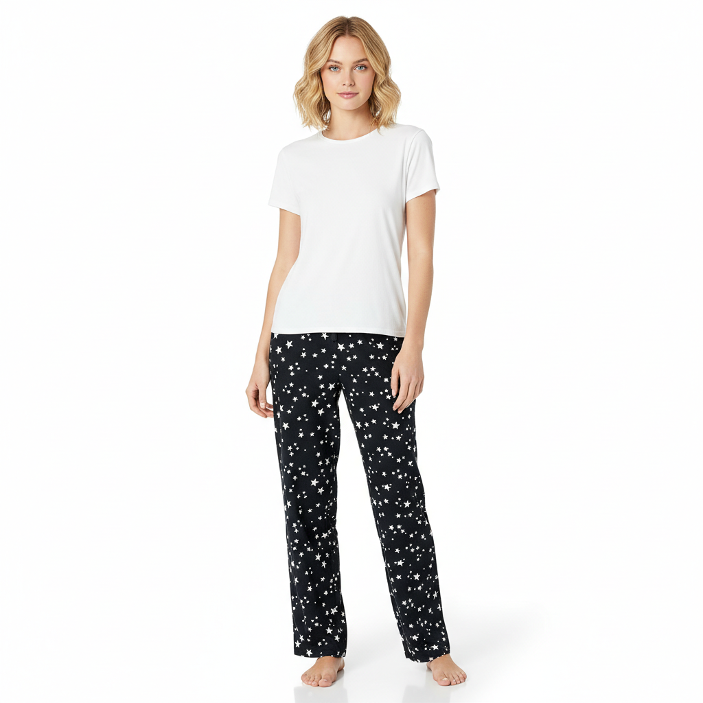 Flannel Pajama Sleep Pant For Women
