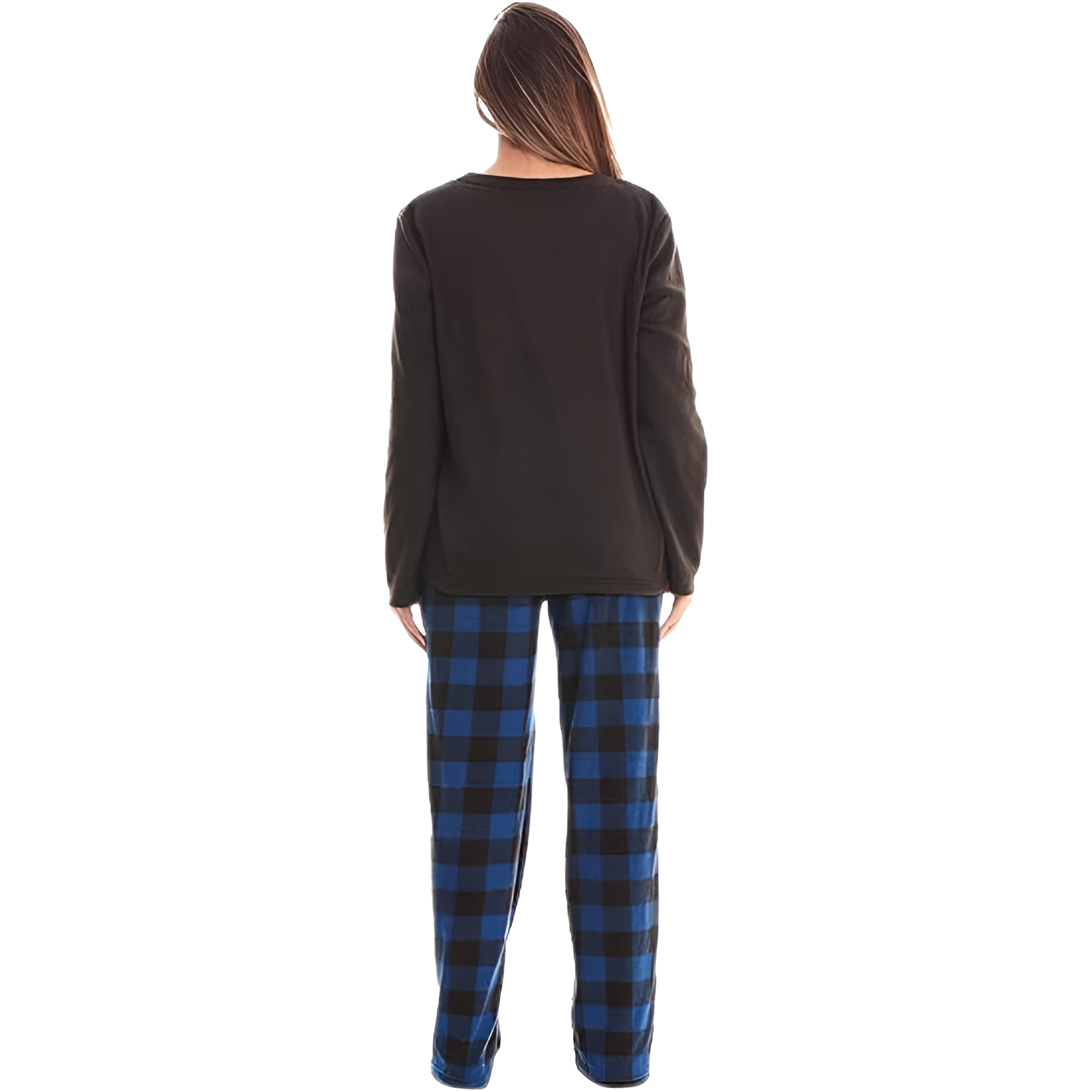 Long Sleeve Pajama Set With Pants And Matching Socks For Women