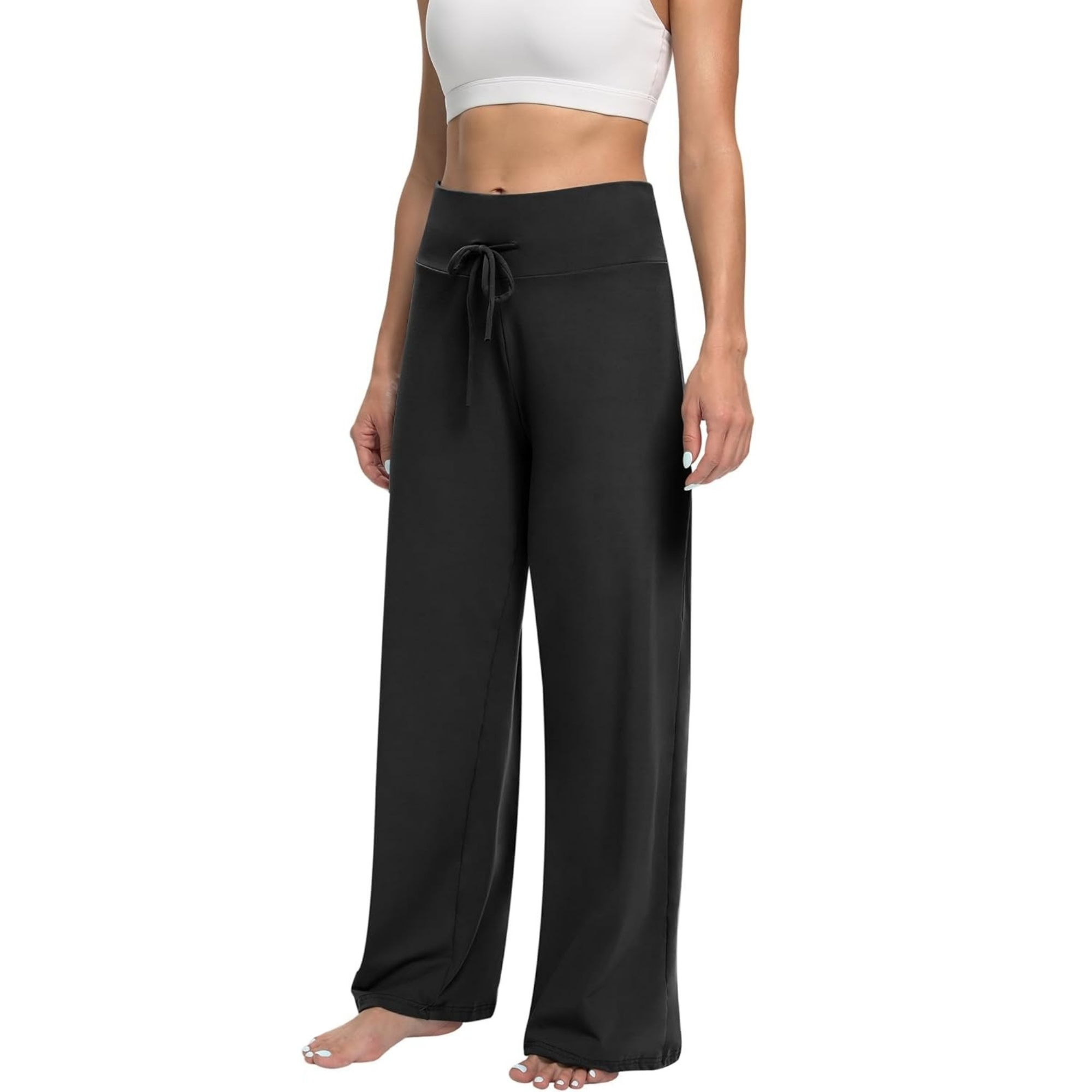 Casual Lounge Pants With Capri Length Style