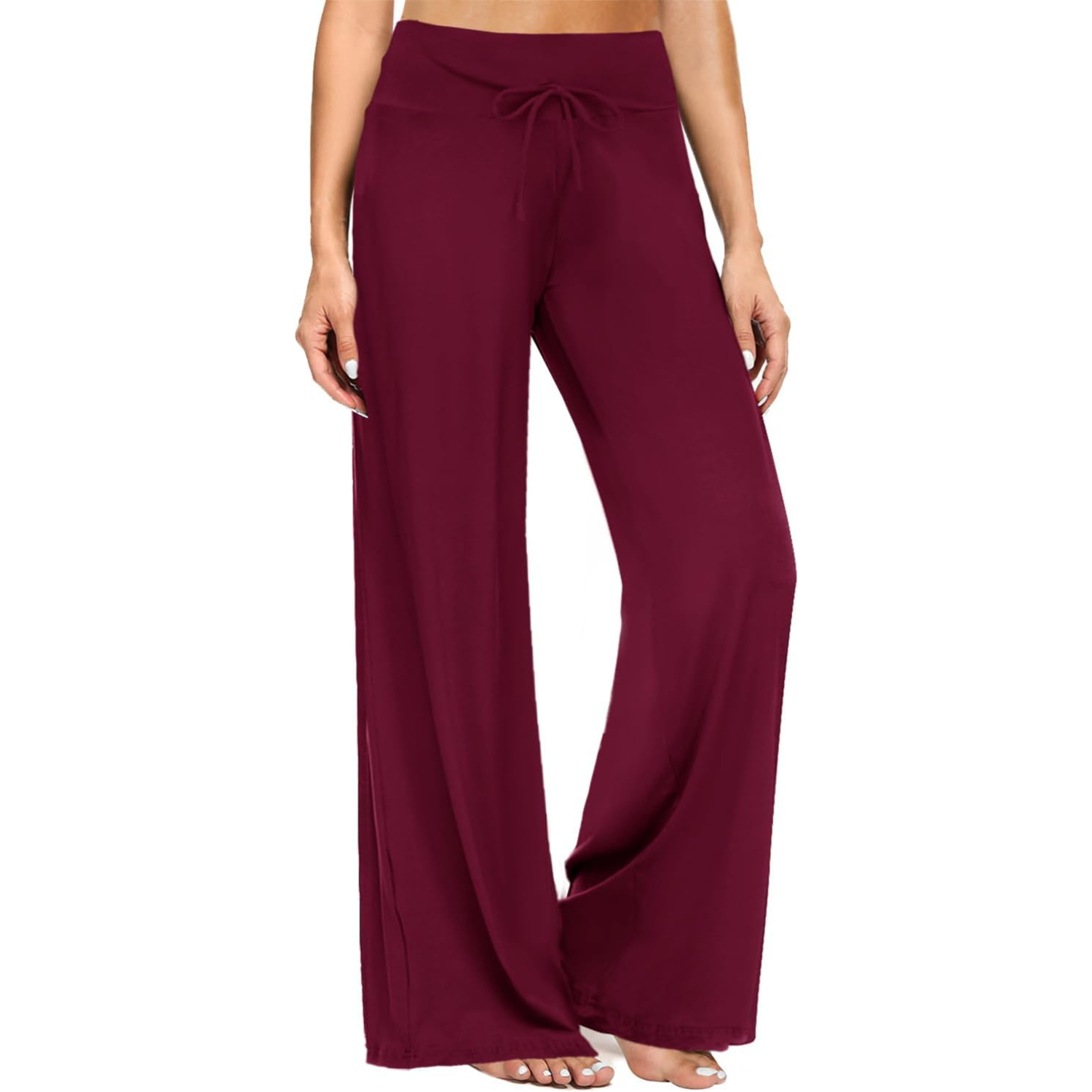 Casual Lounge Pants With Capri Length Style