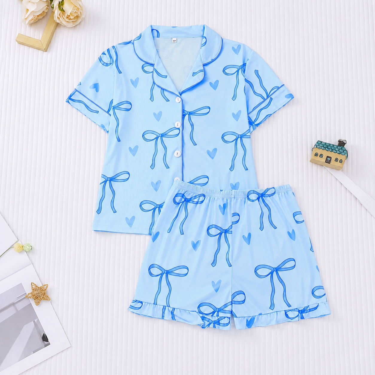 Pack Of 2 Fitted Summer Set Sleepwear For Kids