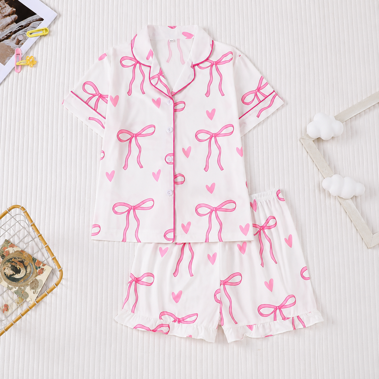 Pack Of 2 Fitted Summer Set Sleepwear For Kids