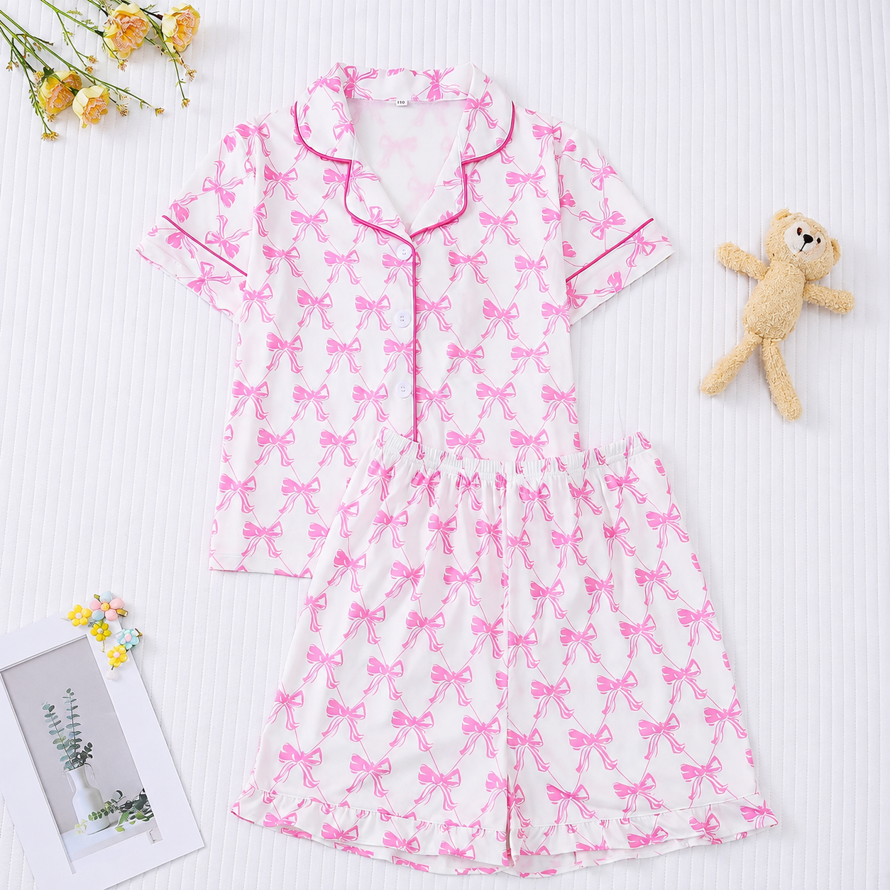 Pack Of 2 Fitted Summer Set Sleepwear For Kids