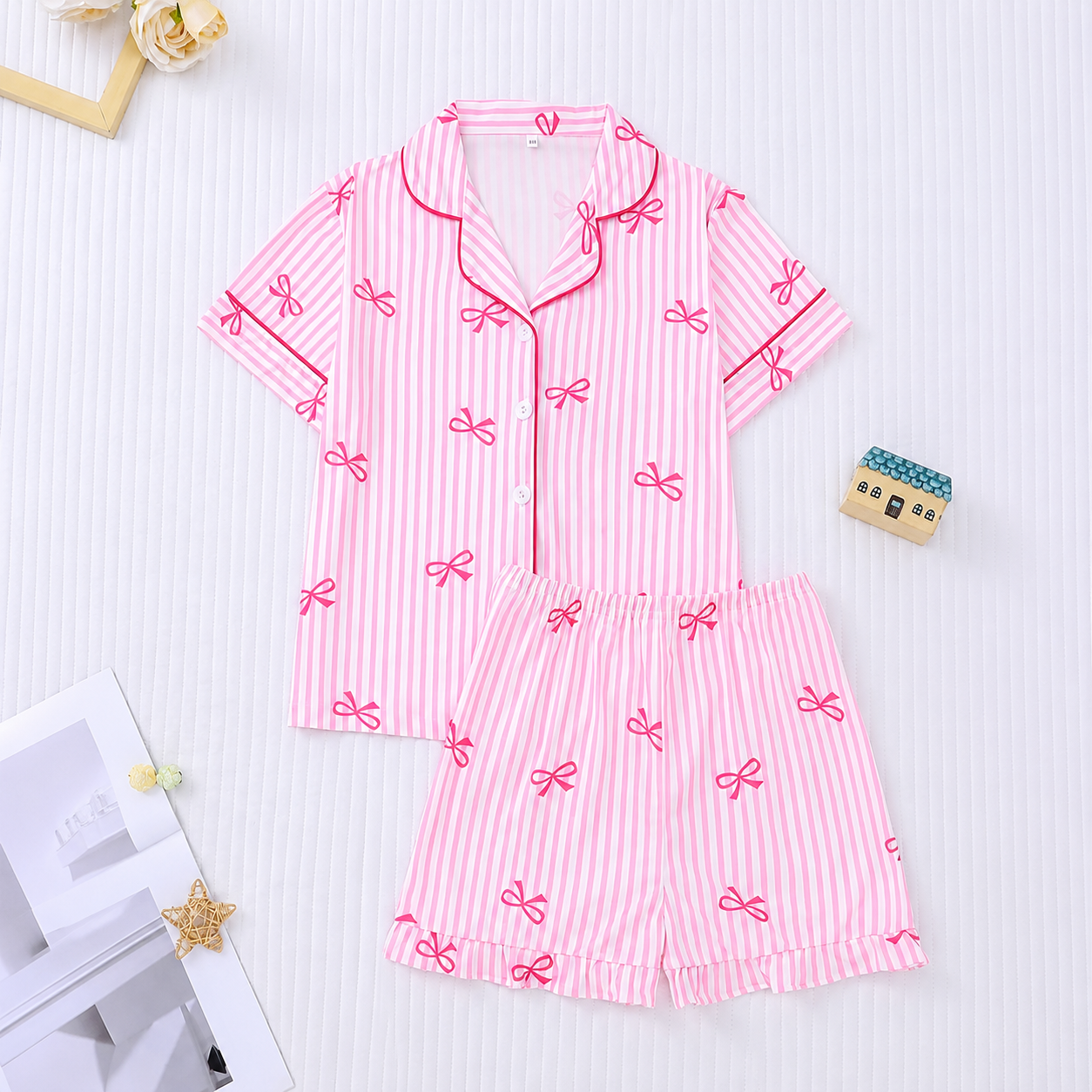 Pack Of 2 Fitted Summer Set Sleepwear For Kids