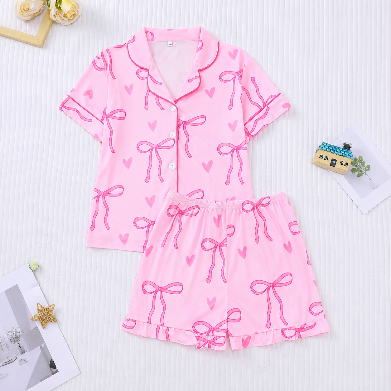 Pack Of 2 Fitted Summer Set Sleepwear For Kids