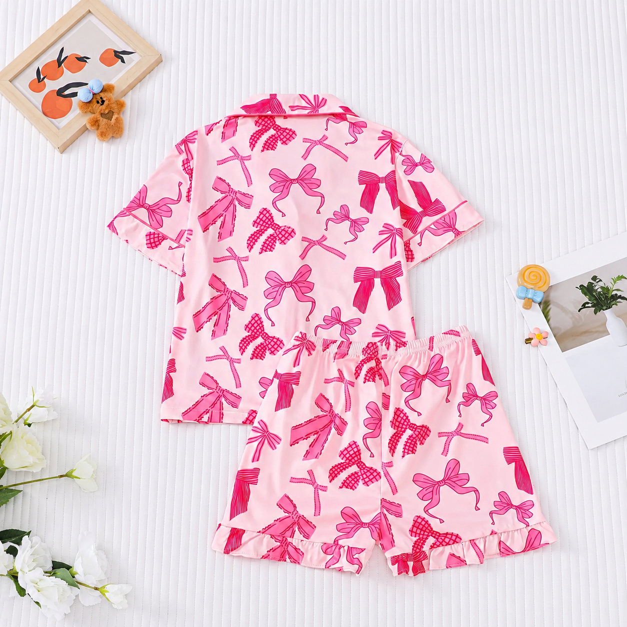 Pack Of 2 Fitted Summer Set Sleepwear For Kids