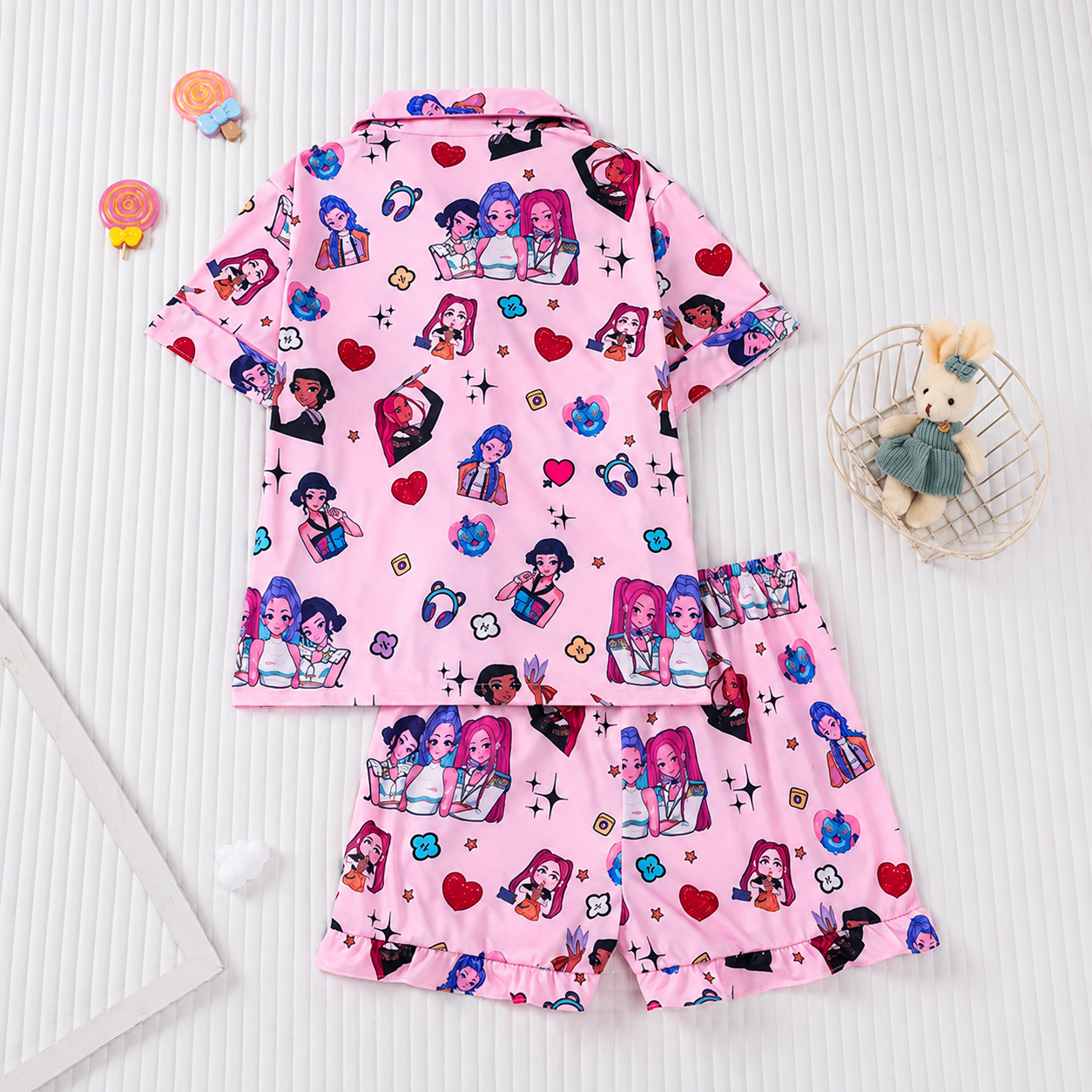 Pack Of 2 Fitted Summer Set Sleepwear For Kids