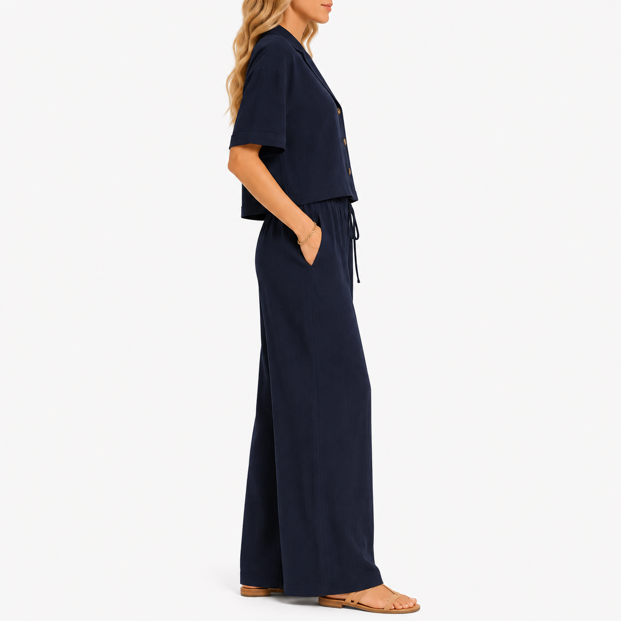 Summer Business Casual Pants Set For Women