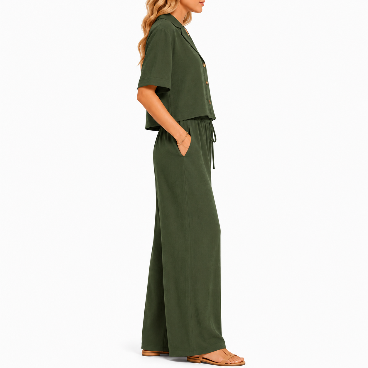 Summer Business Casual Pants Set For Women