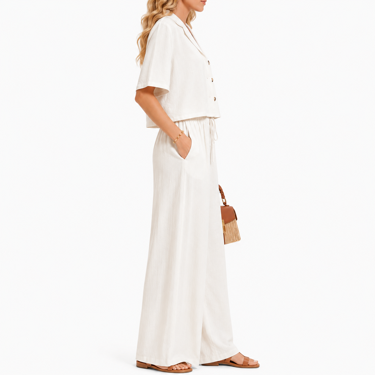 Summer Business Casual Pants Set For Women