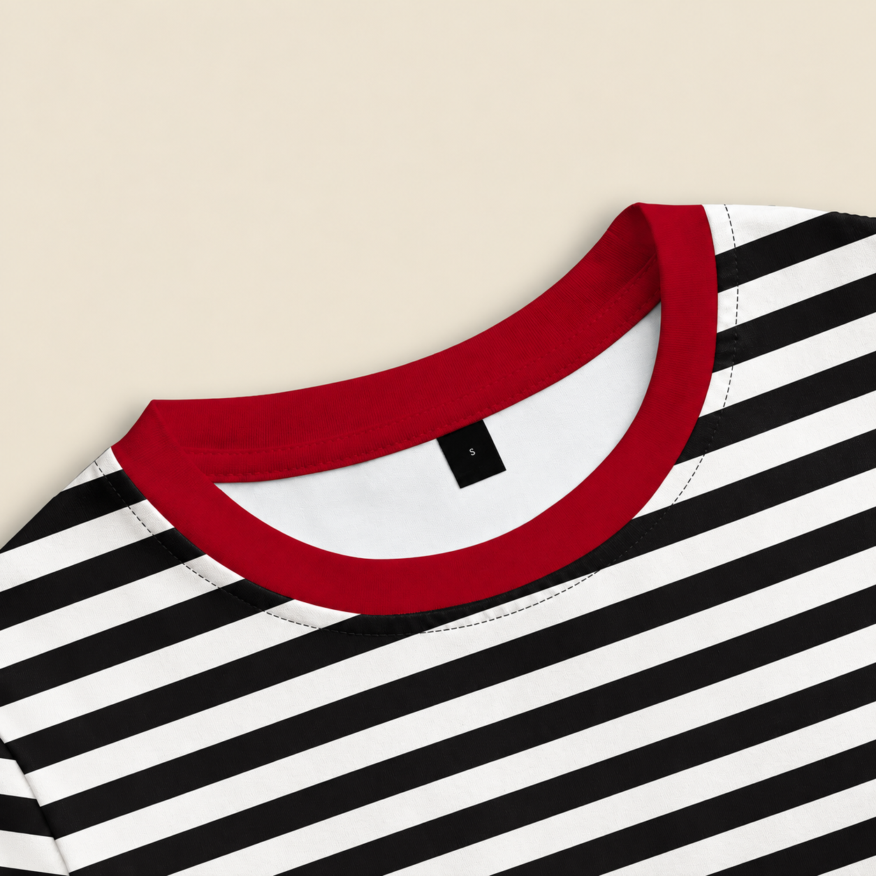 Striped Short Sleeve Top and Pants 2 Piece Casual Set for Women