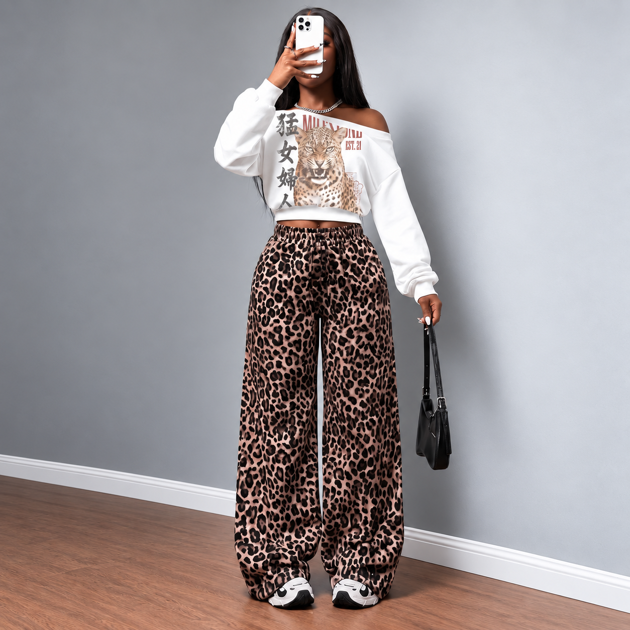 Athleisure Zip Top and Straight Sweatpants 2 Piece Lounge Set for Women