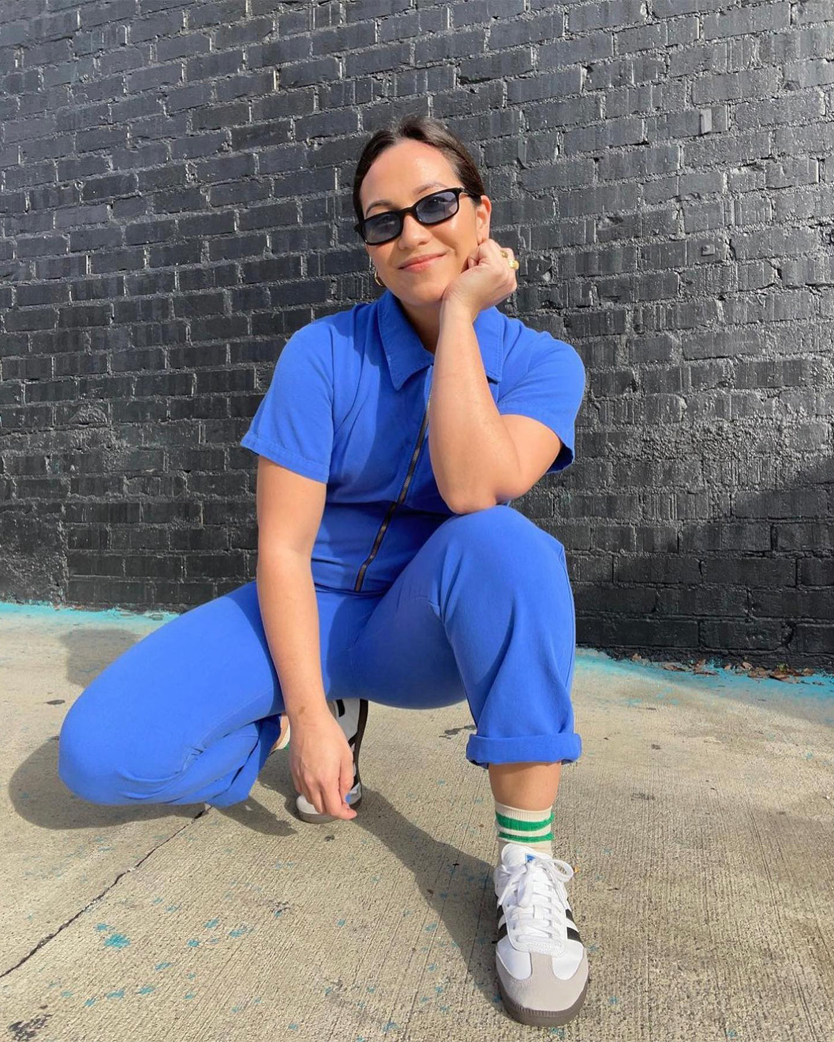 Cropped Utility Jumpsuit-Original Pajamas