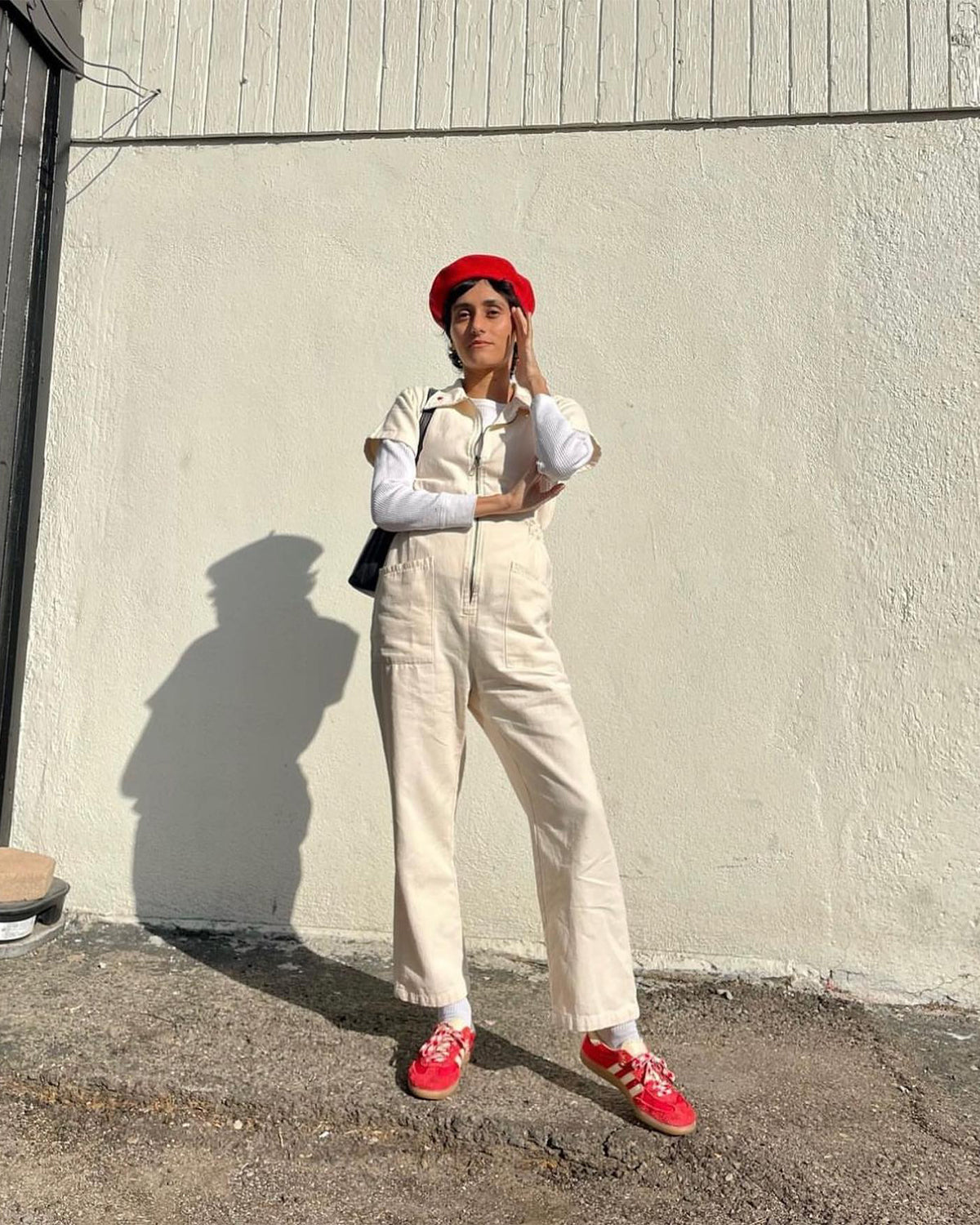 Cropped Utility Jumpsuit-Original Pajamas