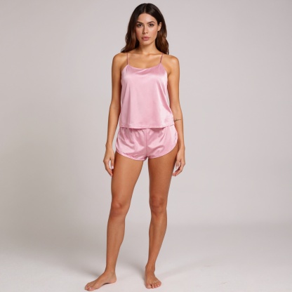 Everyday Casual Sleepwear Top And Shorts