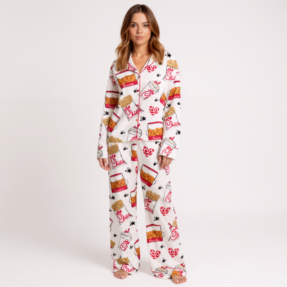 Fun Food Graphic Sleepwear Set