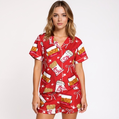 Fun Food Graphic Sleepwear Set