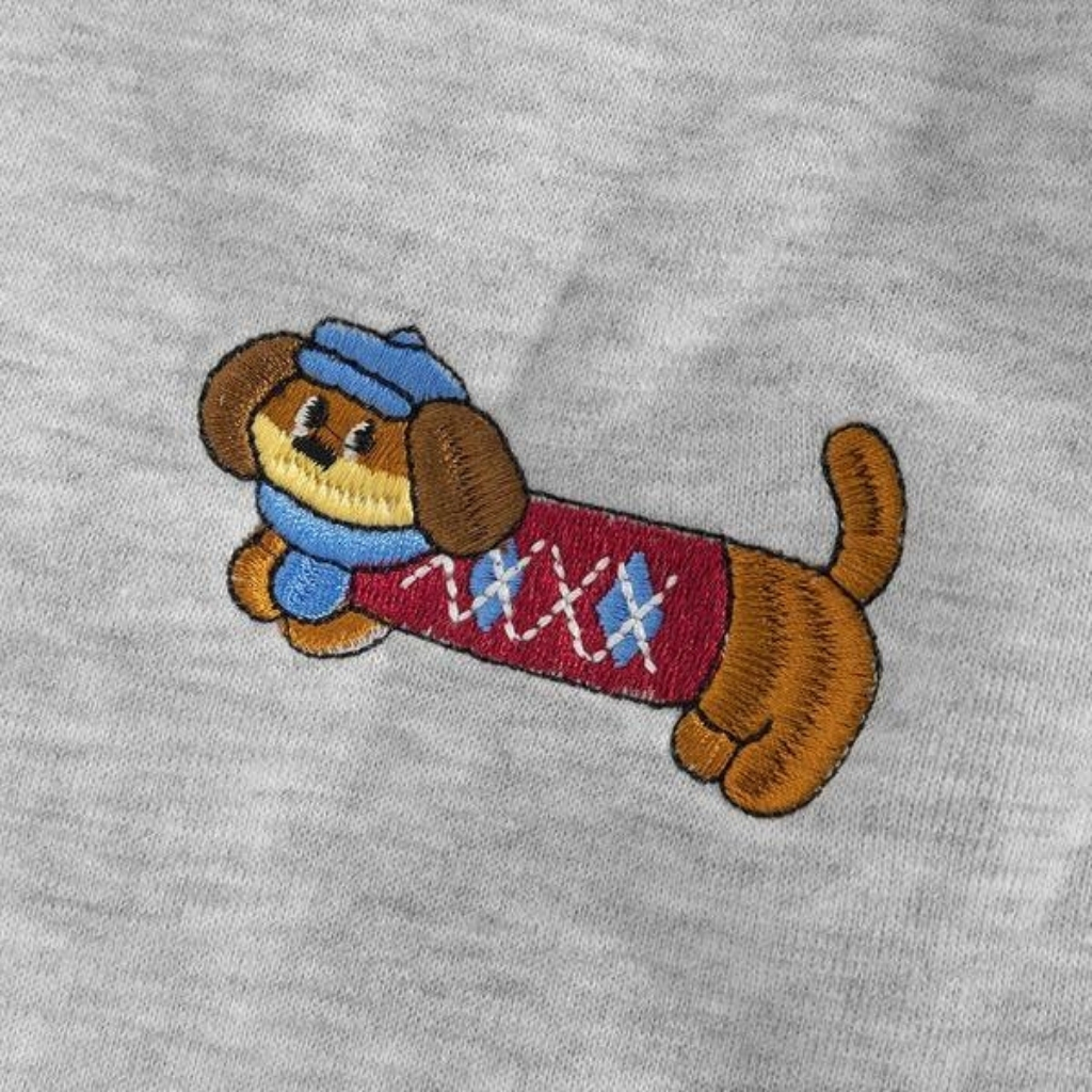 Graphic Print Leisure Wide Fit Trousers