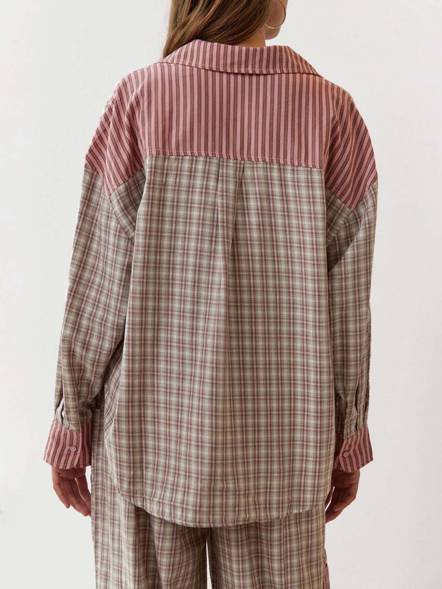 Loose Splice Pajama Set