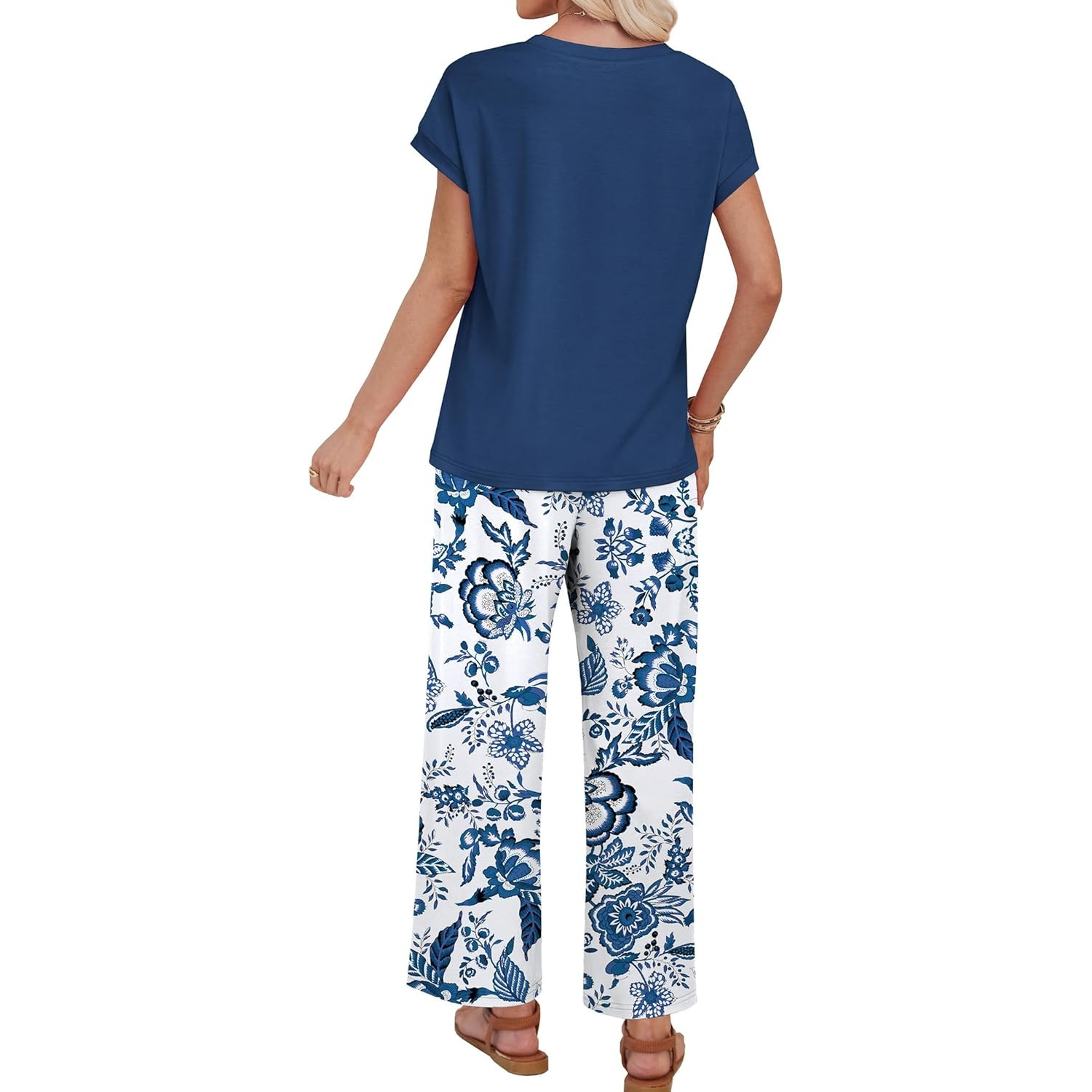 Summer Two Piece Lounge Sets For Women Travel Outfits