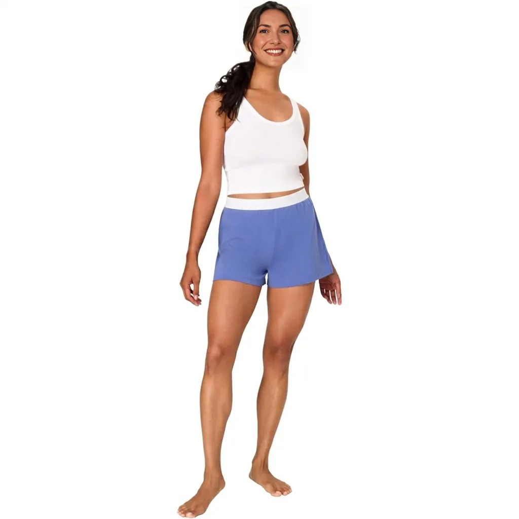 Two Pack Pajama Shorts For Women 