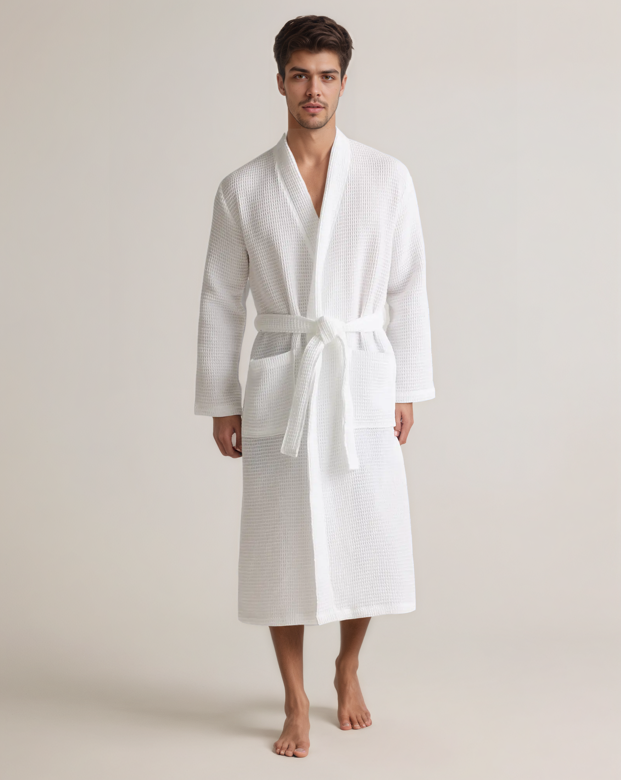 Organic Turkish Waffle Robe For Everyday Comfort