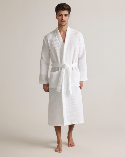 Organic Turkish Waffle Robe For Everyday Comfort
