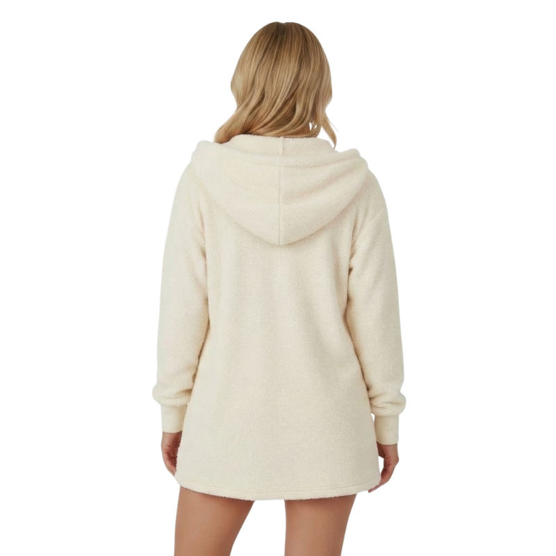 3 Piece Cozy Knit Lounge Set With Hooded Jacket