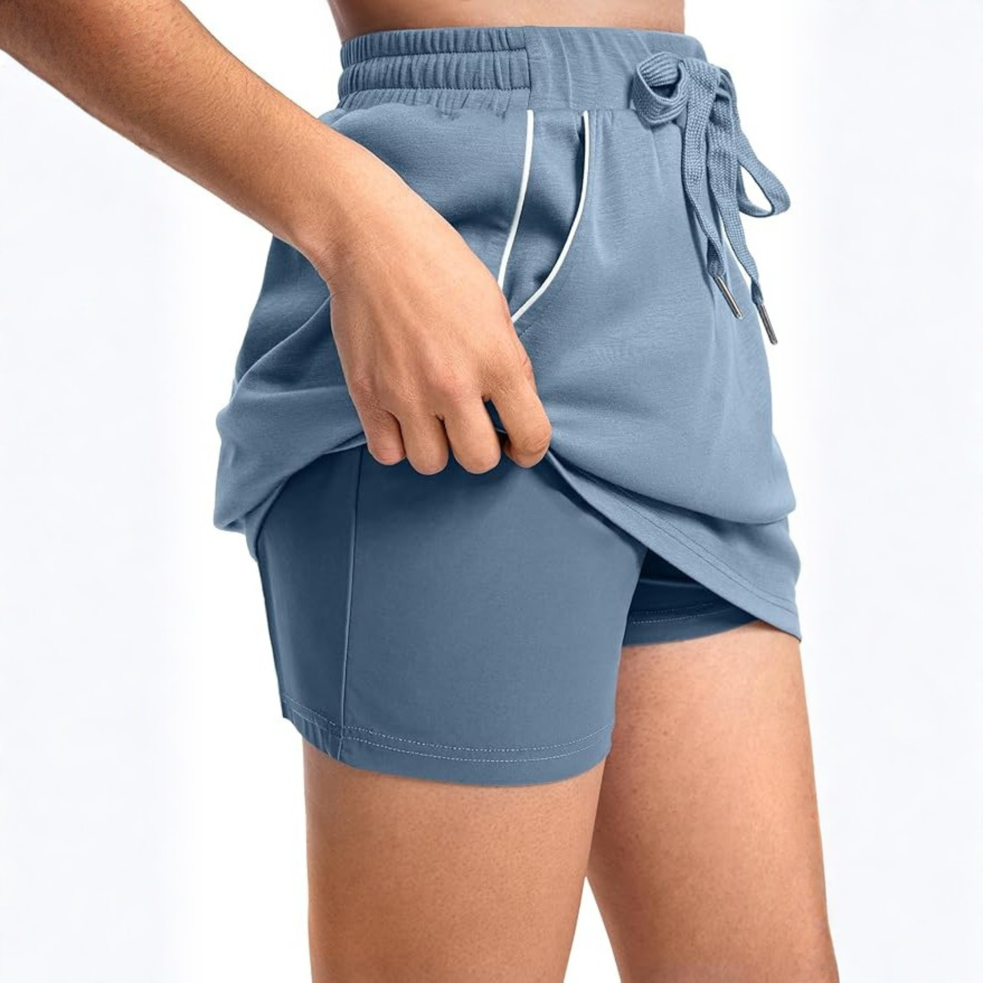 2 Piece Summer Athletic Matching Set With Sleeveless Top And Tennis Skirt For Women