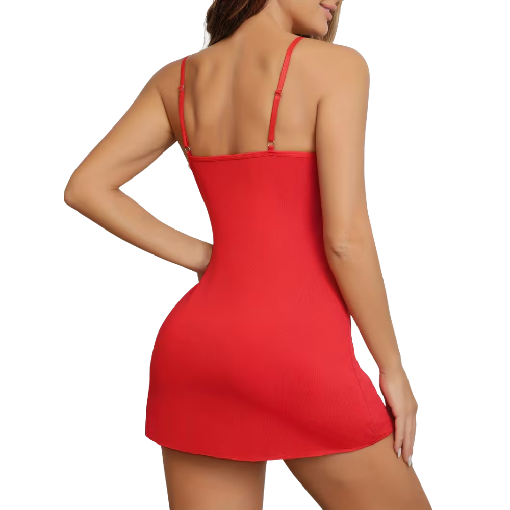 Lace Trim Camisole With No Pads Slim Fit Summer Nightgown