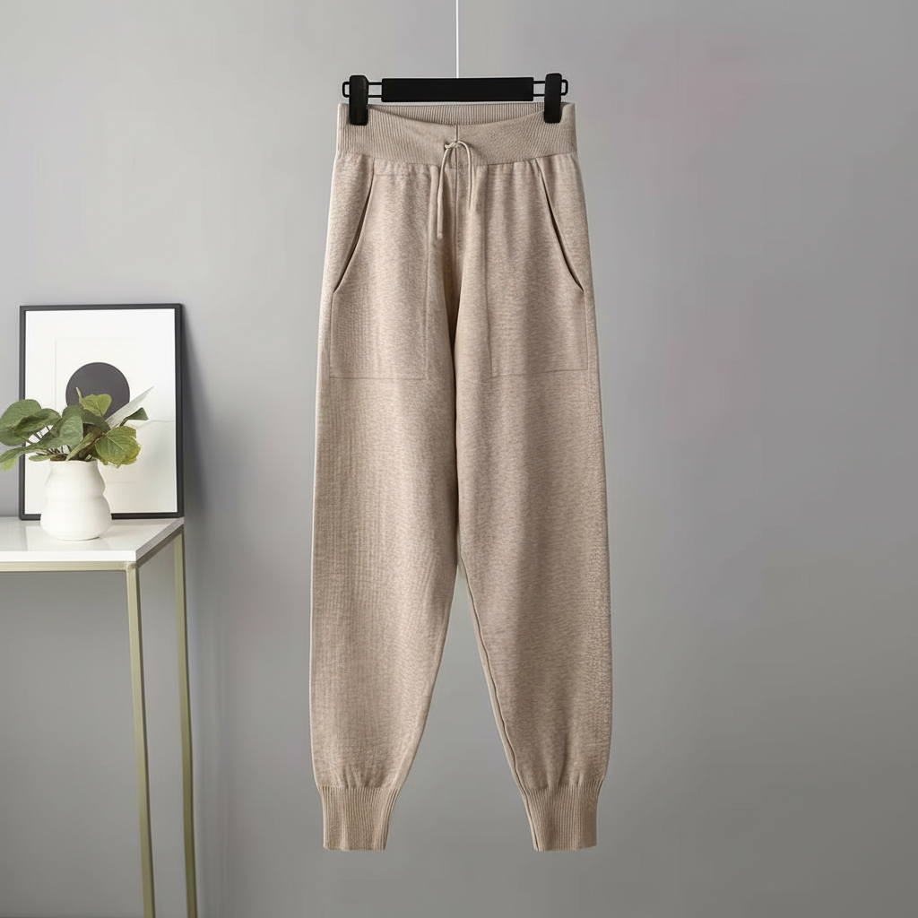 V Collar Knit Sweater Pant SetV Collar Knit Sweater Pant Set - Image 15