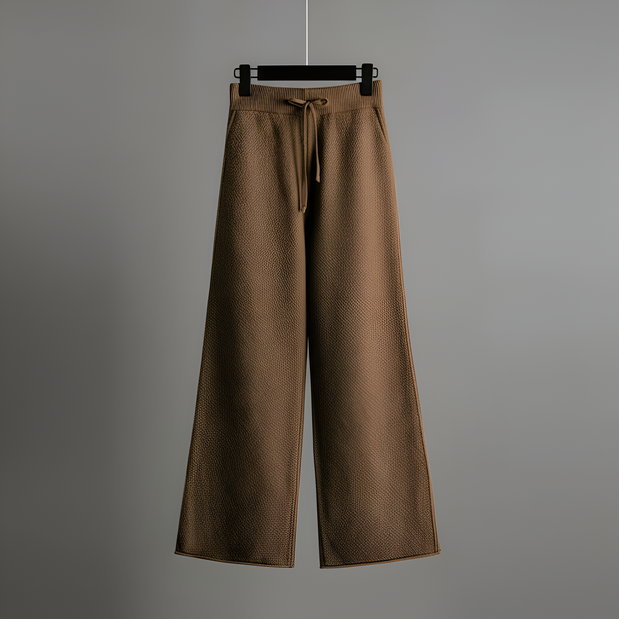 Seed Stitch Knit Sweater Pants Set