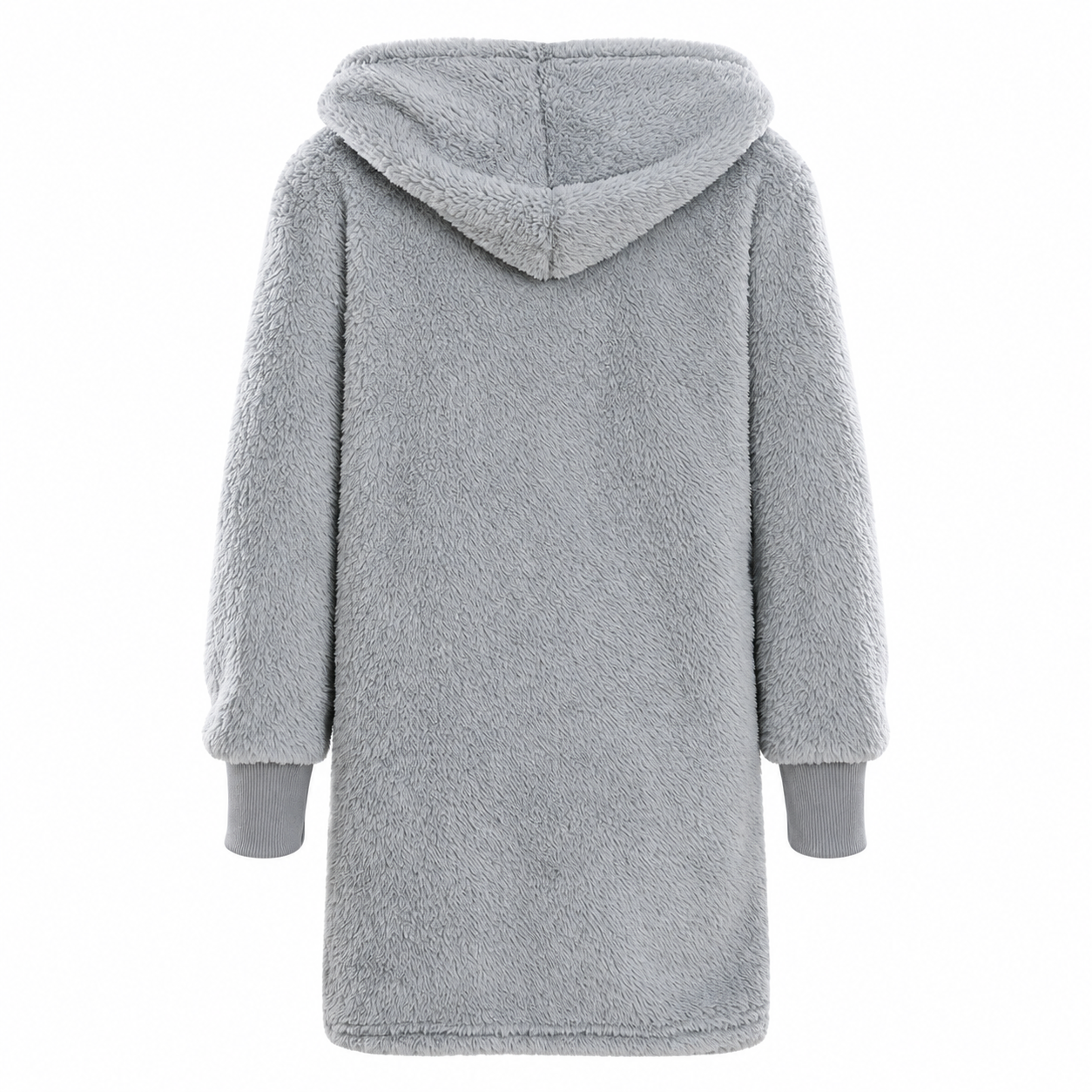 3 Pieces Soft Fluffy Hooded Loungewear Set For Women