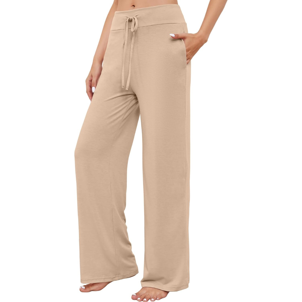 Soft Pajama Pants with Drawstring Waist