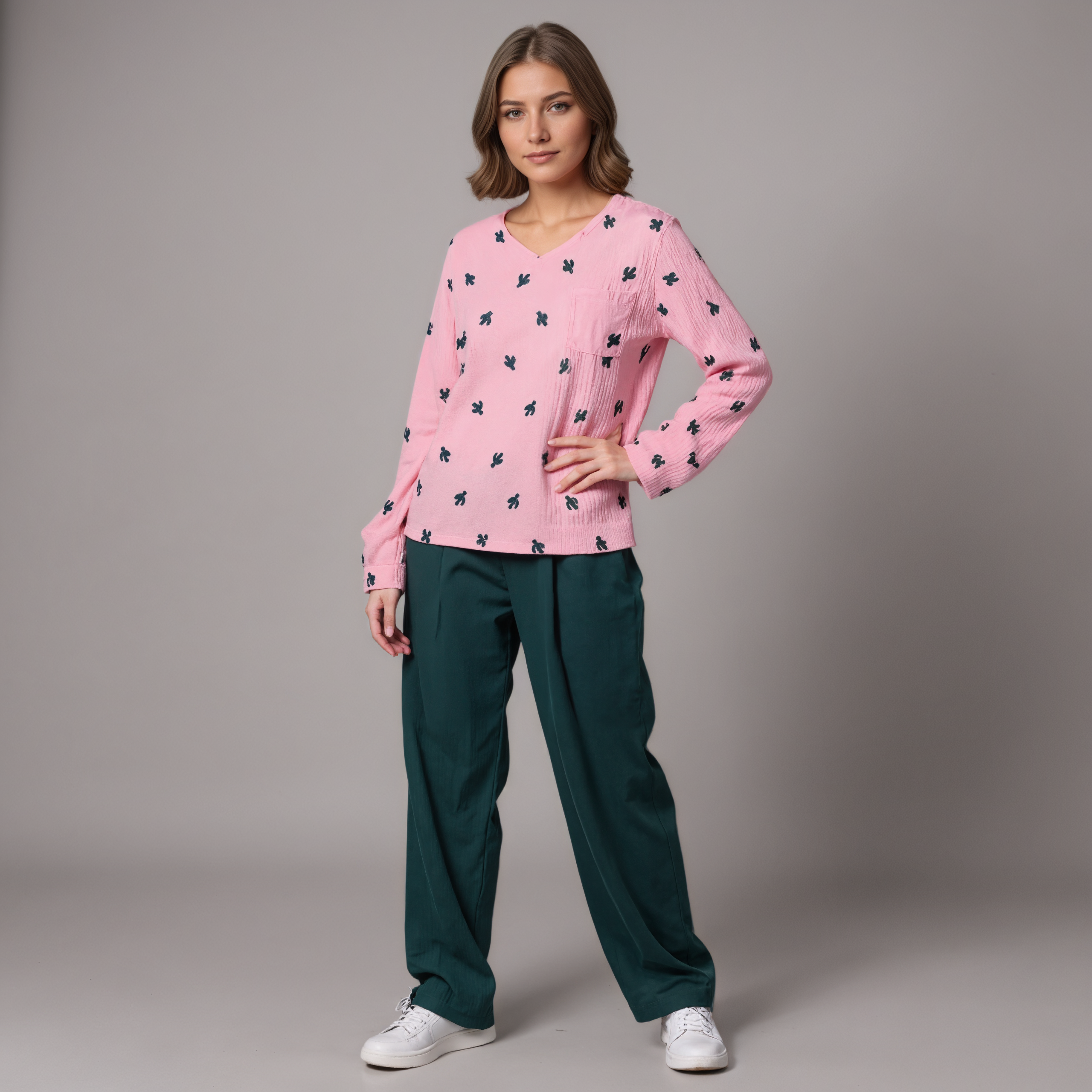 Soft Cotton Comfortable Sleepwear Set