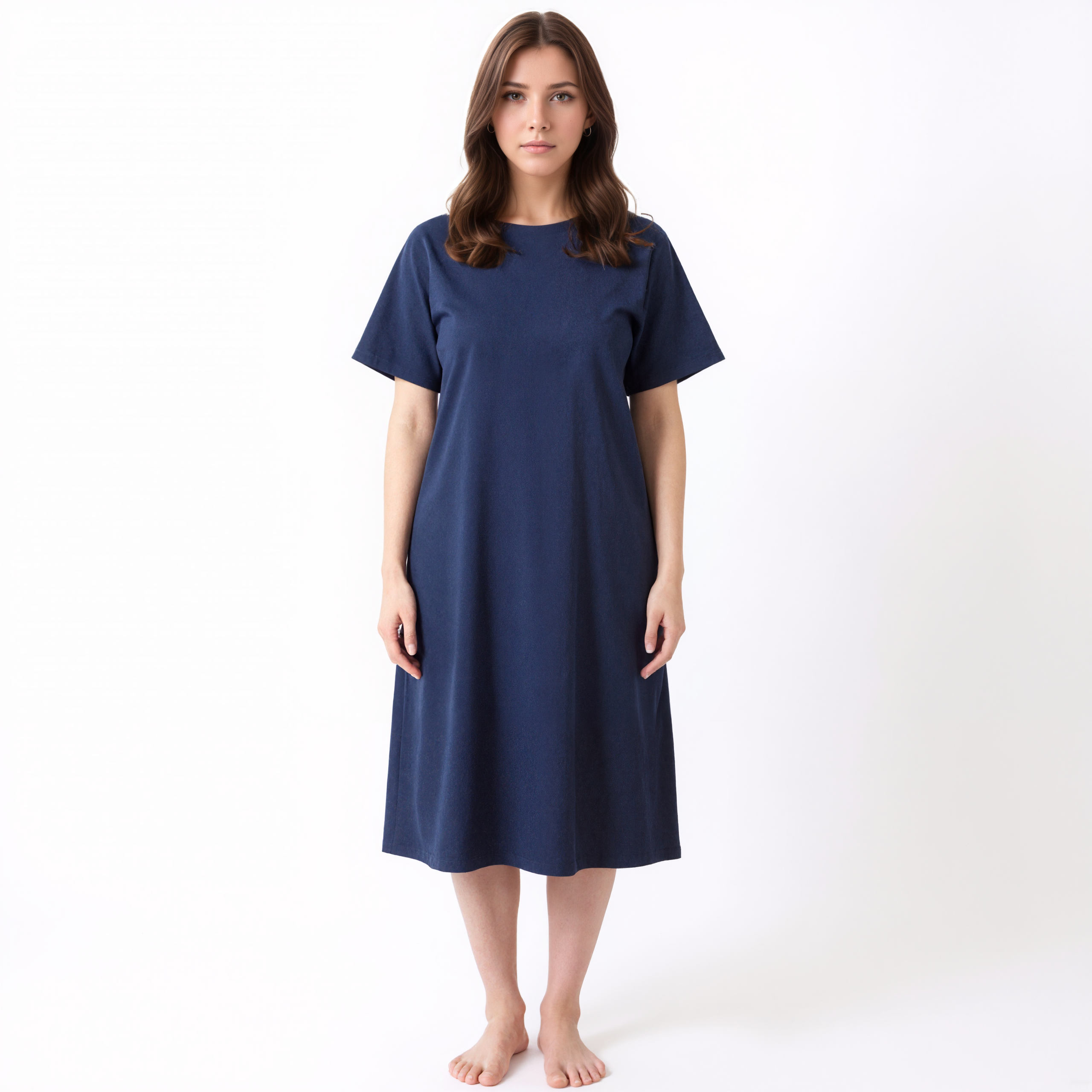 Capri Bottom Pajama Set With Short Sleeve