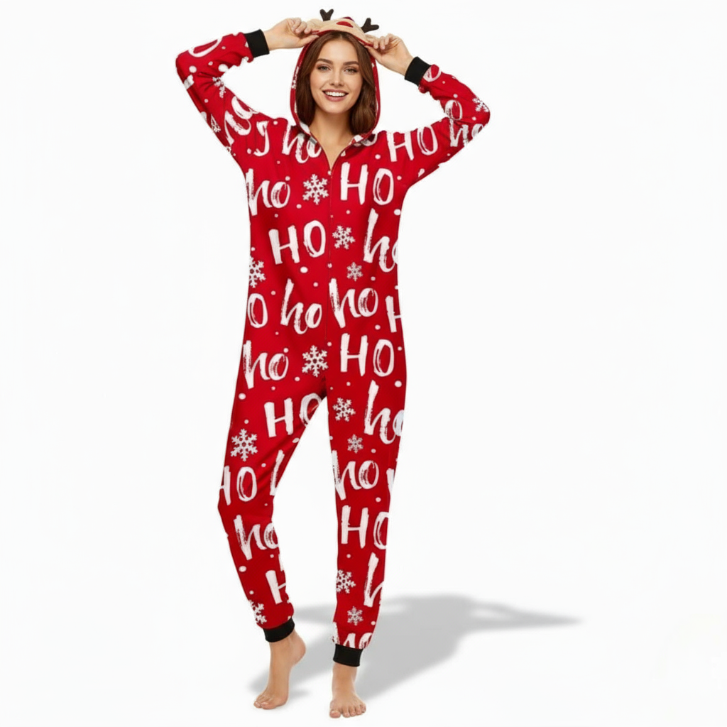 Christmas Pajamas With Long Sleeve Tops And Loungewear