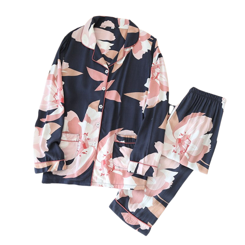 Classic Printed Pajama Set