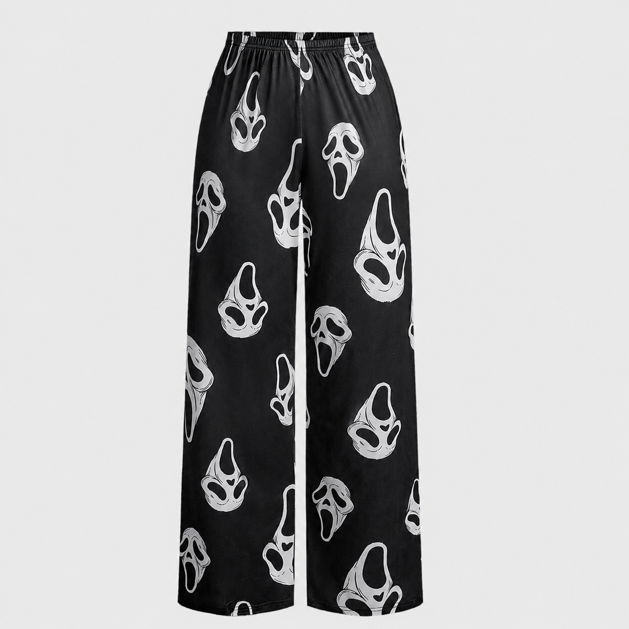 Halloween Graphic Print Tank Top And Long Pants Two Piece Pajama Set For Women